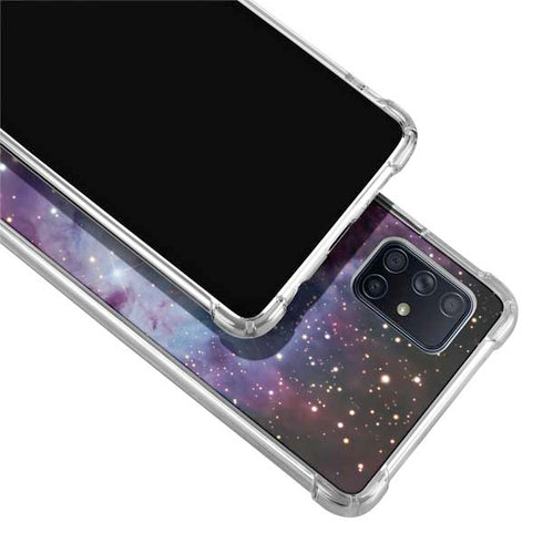 The Fox Fur Nebula Galaxy A71 5G Clear Case