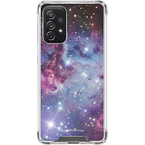 The Fox Fur Nebula Galaxy A72 5G Clear Case