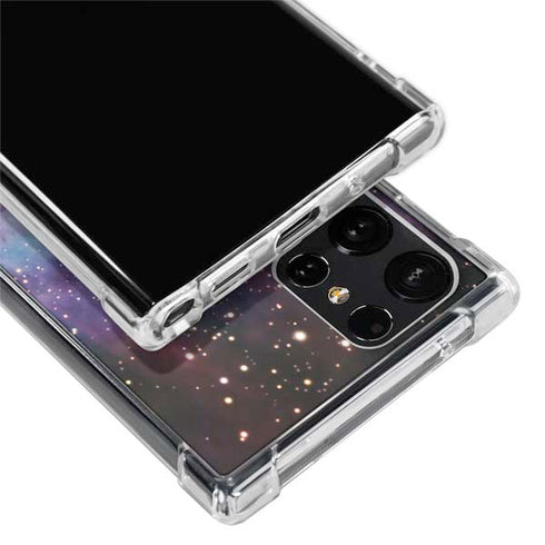 The Fox Fur Nebula Galaxy S22 Ultra Clear Case
