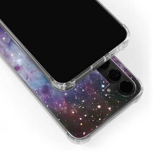 The Fox Fur Nebula Galaxy S24 Plus Clear Case