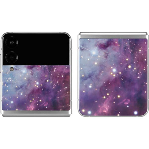 The Fox Fur Nebula Galaxy Z Flip4 5G Skin