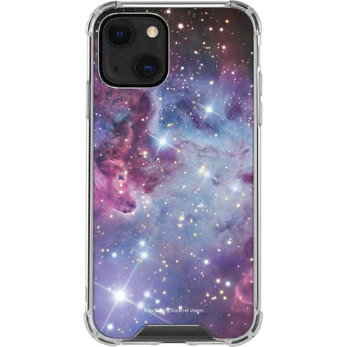 The Fox Fur Nebula iPhone 13 Clear Case