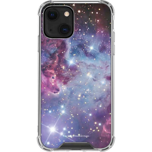 The Fox Fur Nebula iPhone 13 Mini Clear Case