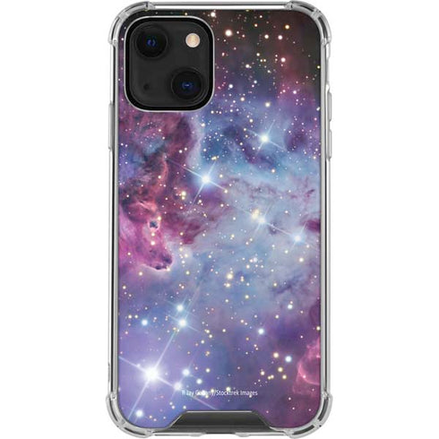 The Fox Fur Nebula iPhone 14 Plus Clear Case