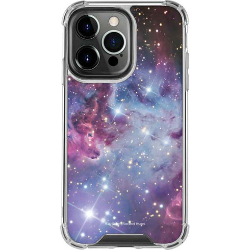The Fox Fur Nebula iPhone 14 Pro Clear Case