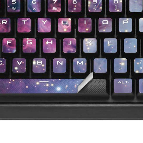 The Fox Fur Nebula K95 RGB PLATINUM Mechanical Gaming Keyboard Skin