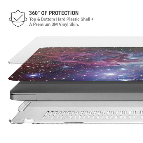 The Fox Fur Nebula MacBook Pro 16in (2021-25) Case plus Skin