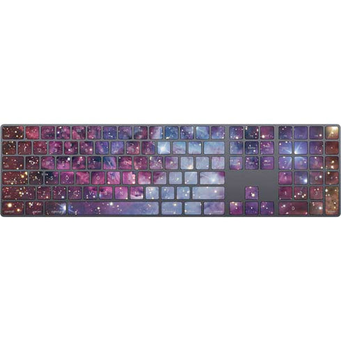 The Fox Fur Nebula Magic Keyboard with Numeric Keypad Skin