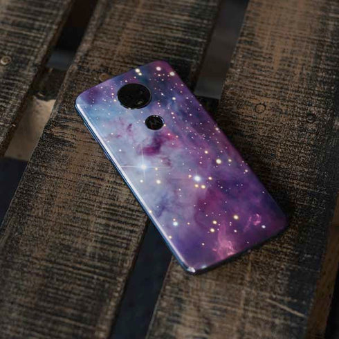 The Fox Fur Nebula Moto E5 Plus Skin