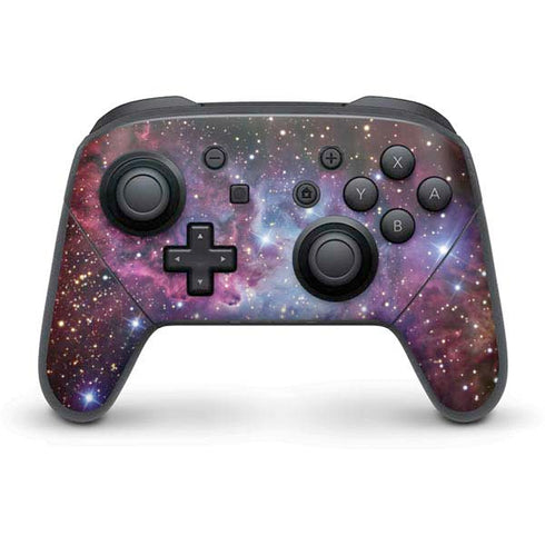 The Fox Fur Nebula Nintendo Switch Pro Controller Skin