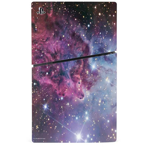 The Fox Fur Nebula PS5 Slim Digital Edition Console Skin
