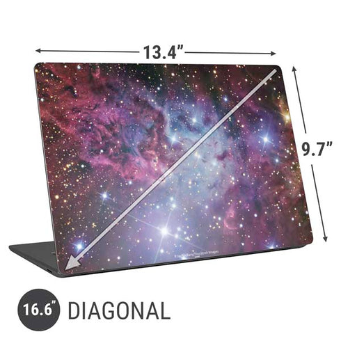 The Fox Fur Nebula Universal Laptop 16.6in (13.4 x 9.7in) Skin