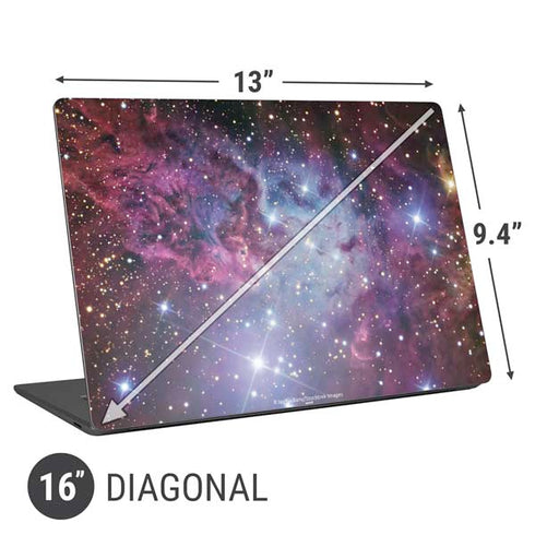 The Fox Fur Nebula Universal Laptop 16in (13 x 9.4in) Skin