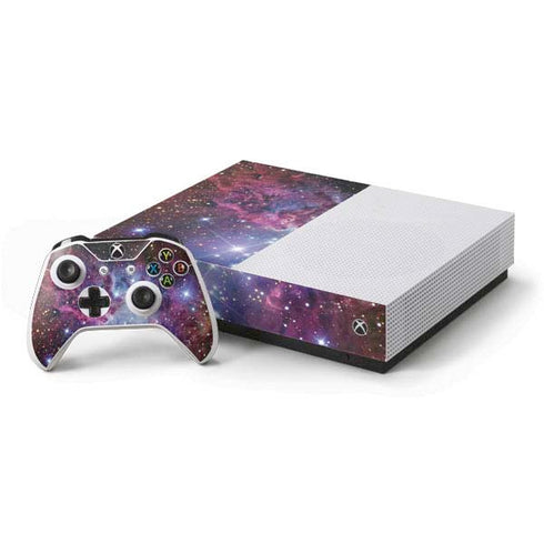 The Fox Fur Nebula Xbox One S All-Digital Edition Bundle Skin