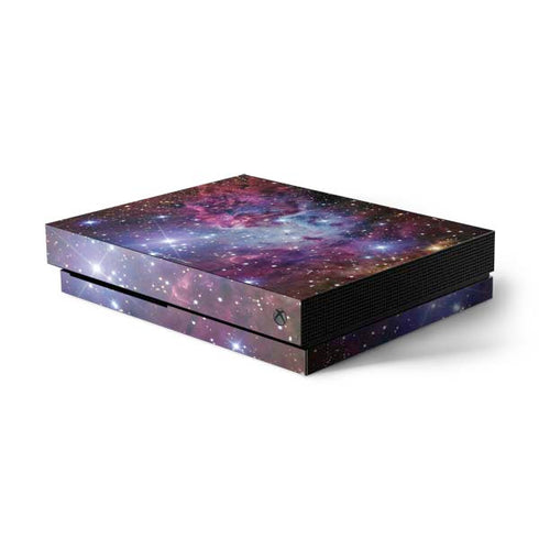 The Fox Fur Nebula Xbox One X Console Skin