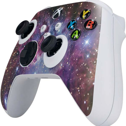 The Fox Fur Nebula Xbox Series S Controller Skin