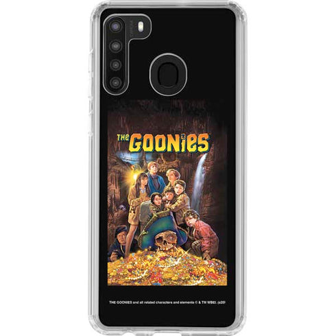 Warner Bros The Goonies (1985) The Goonies Animated Galaxy A21 Clear Case