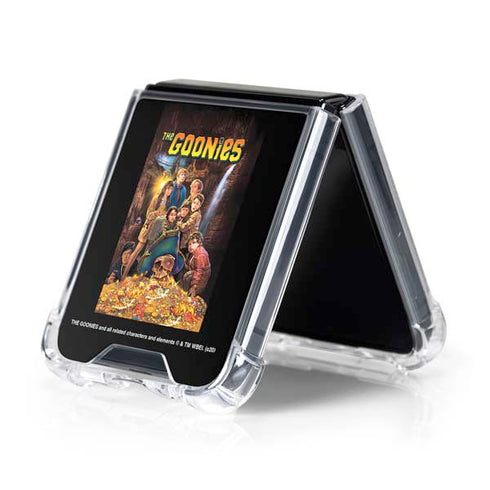 Warner Bros The Goonies (1985) The Goonies Animated Galaxy Z Flip5 5G Clear Case