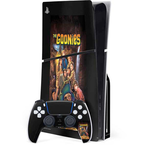 Warner Bros The Goonies (1985) The Goonies Animated PS5 Slim Disk Bundle Skin