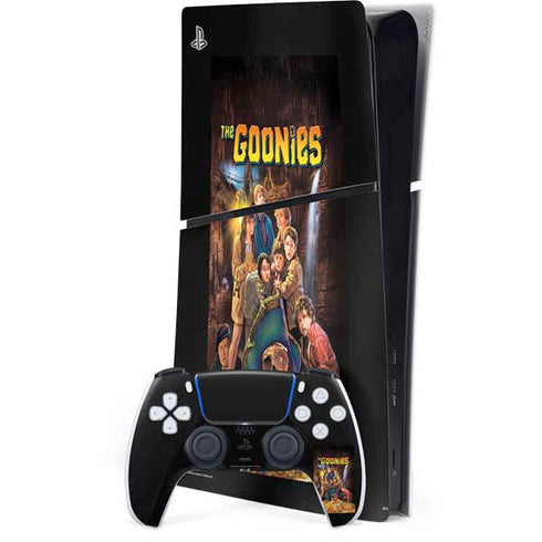 Warner Bros The Goonies (1985) The Goonies Animated PS5 Slim Digital Edition Console Skin