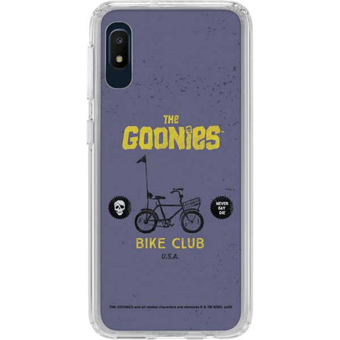 Warner Bros The Goonies (1985) The Goonies Bike Club Galaxy A10e Clear Case