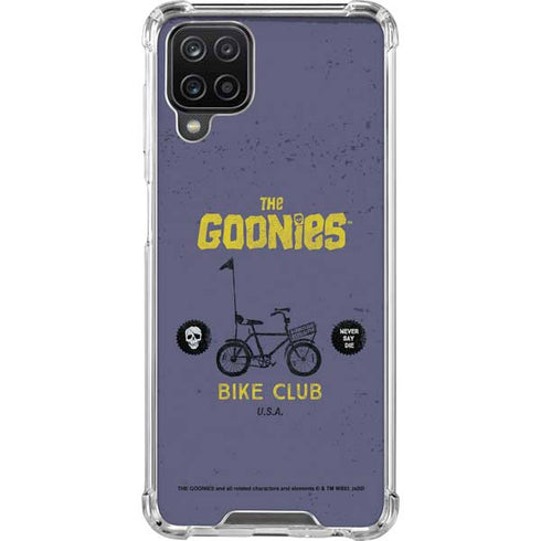 Warner Bros The Goonies (1985) The Goonies Bike Club Galaxy A12 Clear Case