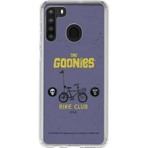 Warner Bros The Goonies (1985) The Goonies Bike Club Galaxy A21 Clear Case