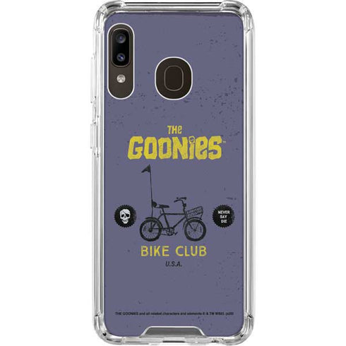 Warner Bros The Goonies (1985) The Goonies Bike Club Galaxy A30 Clear Case