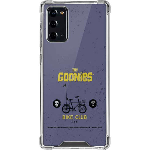 Warner Bros The Goonies (1985) The Goonies Bike Club Galaxy Note20 5G Clear Case