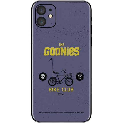 Warner Bros The Goonies (1985) The Goonies Bike Club iPhone 11 Skin