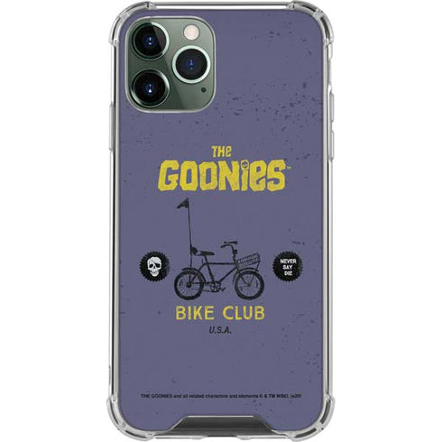 Warner Bros The Goonies (1985) The Goonies Bike Club iPhone 12 Pro Max Clear Case
