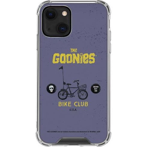 Warner Bros The Goonies (1985) The Goonies Bike Club iPhone 13 Mini Clear Case