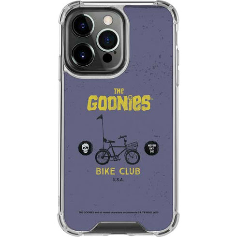Warner Bros The Goonies (1985) The Goonies Bike Club iPhone 14 Pro Clear Case