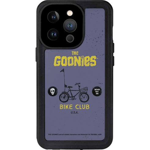 Warner Bros The Goonies (1985) The Goonies Bike Club iPhone 14 Pro Waterproof Case