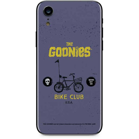 Warner Bros The Goonies (1985) The Goonies Bike Club iPhone XR Skin
