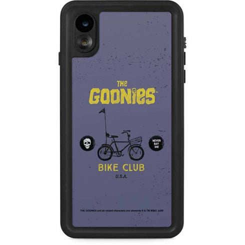 Warner Bros The Goonies (1985) The Goonies Bike Club iPhone XR Waterproof Case