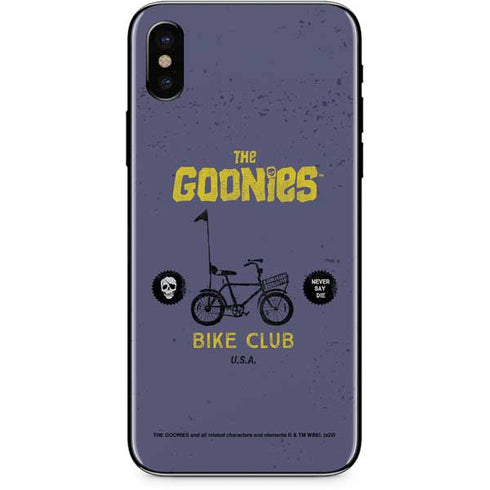 Warner Bros The Goonies (1985) The Goonies Bike Club iPhone XS Skin