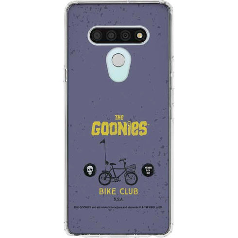 Warner Bros The Goonies (1985) The Goonies Bike Club LG Stylo 6 Clear Case