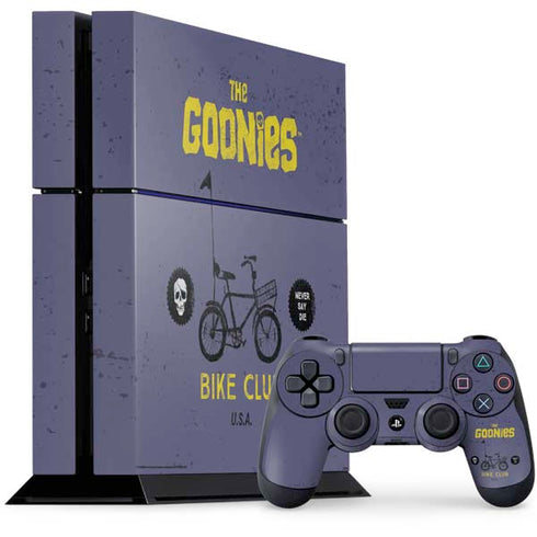 Warner Bros The Goonies (1985) The Goonies Bike Club PS4 Console and Controller Bundle Skin
