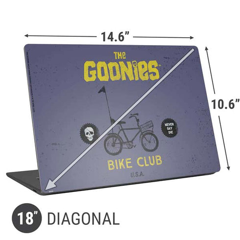 Warner Bros The Goonies (1985) The Goonies Bike Club Universal Laptop 18in (14.6 x 10.6in) Skin