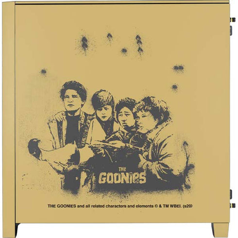 Warner Bros The Goonies (1985) The Goonies Cast Corsair 4000D Tempered Glass Mid-Tower ATX Case Skin