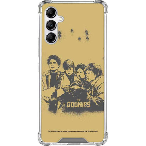 Warner Bros The Goonies (1985) The Goonies Cast Galaxy A14 5G Clear Case