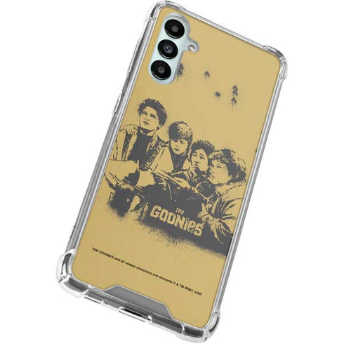 Warner Bros The Goonies (1985) The Goonies Cast Galaxy A15 5G Clear Case