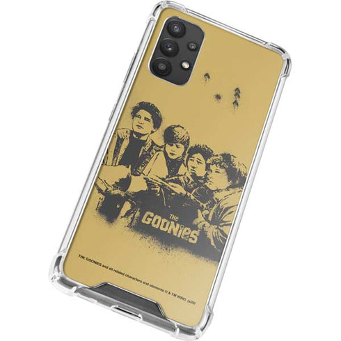 Warner Bros The Goonies (1985) The Goonies Cast Galaxy A32 5G Clear Case