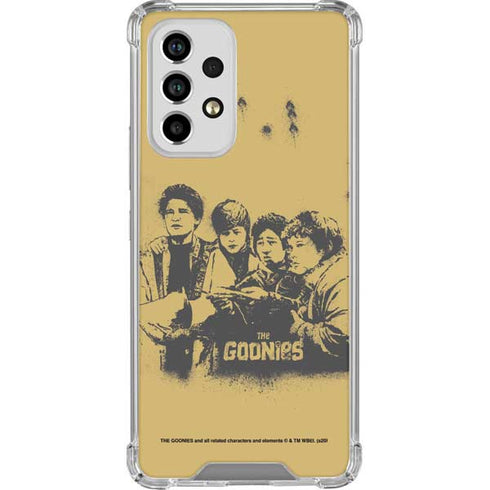 Warner Bros The Goonies (1985) The Goonies Cast Galaxy A53 5G Clear Case