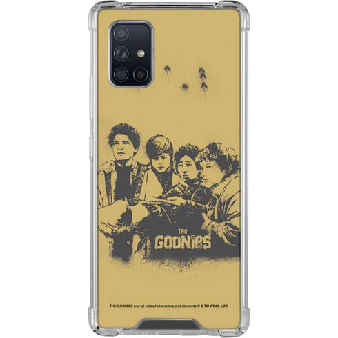 Warner Bros The Goonies (1985) The Goonies Cast Galaxy A71 5G Clear Case