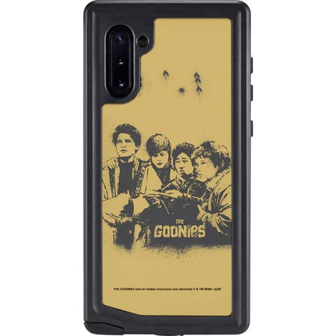 Warner Bros The Goonies (1985) The Goonies Cast Galaxy Note 10 Waterproof Case
