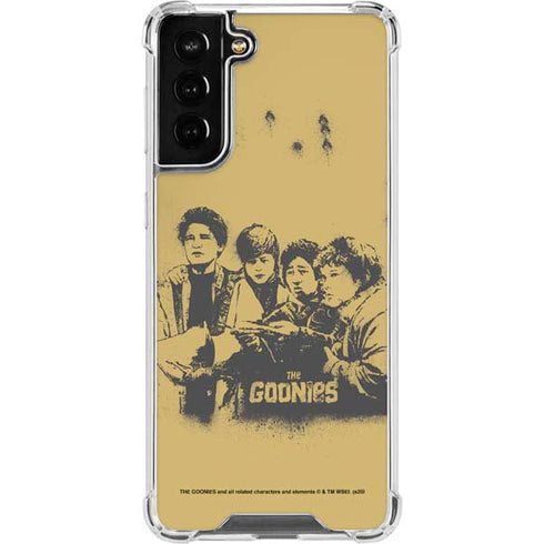 Warner Bros The Goonies (1985) The Goonies Cast Galaxy S21 FE Clear Case