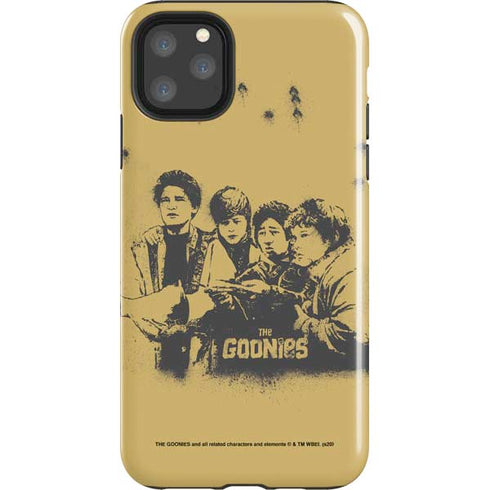 Warner Bros The Goonies (1985) The Goonies Cast iPhone 11 Pro Max Impact Case
