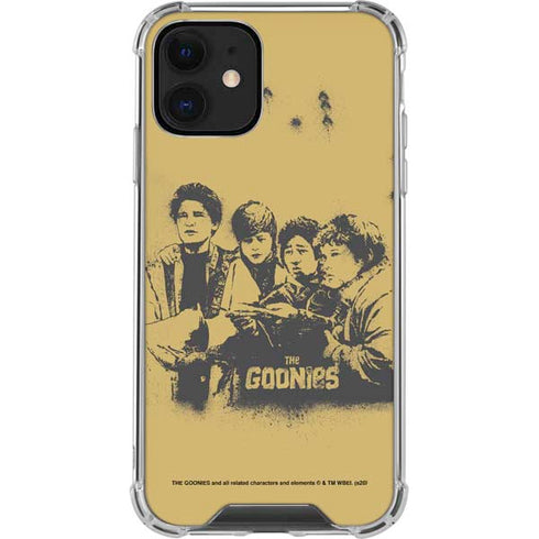 Warner Bros The Goonies (1985) The Goonies Cast iPhone 12 Clear Case